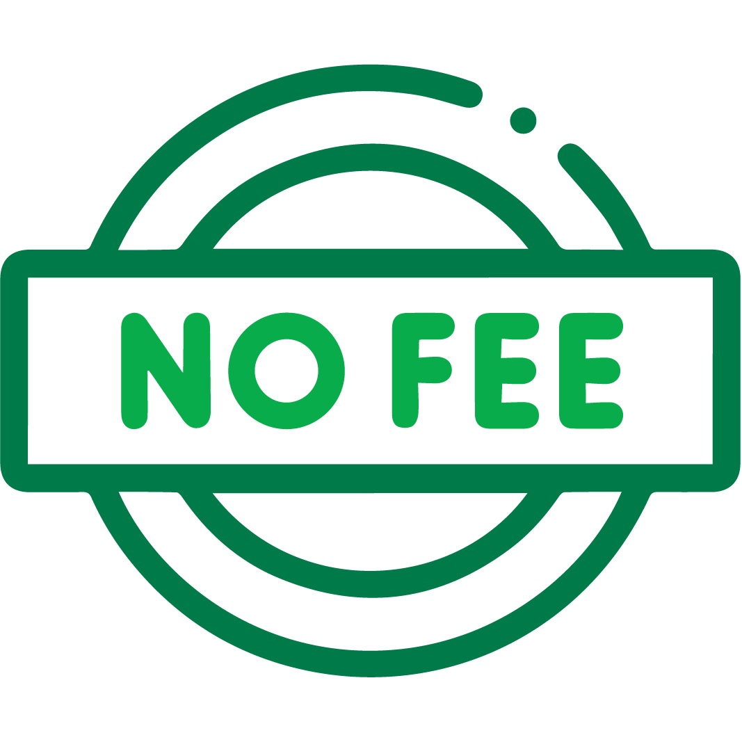 No Fees Or Commissions